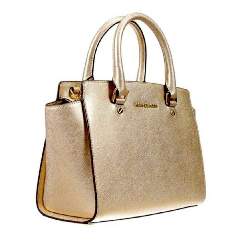 Michael Kors Selma Saffiano Leather Satchel
